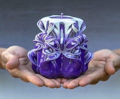 Hand Carved Decorative Candles