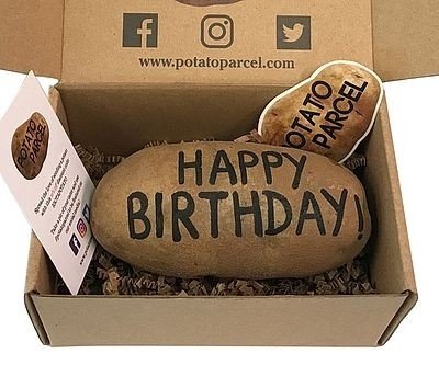 Happy Birthday Potato Parcel