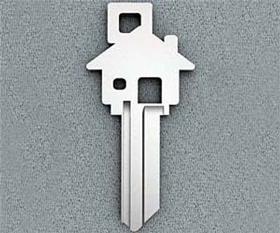 House Shaped House Key