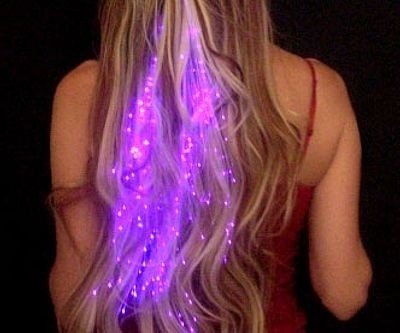 Illuminated Hair Extensions