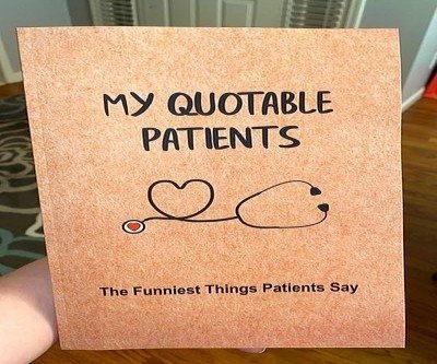 My Quotable Patients Journal