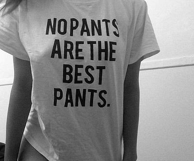 No Pants Shirt