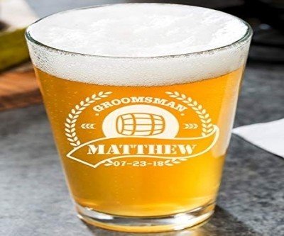 Personalized Beer Pint Glass