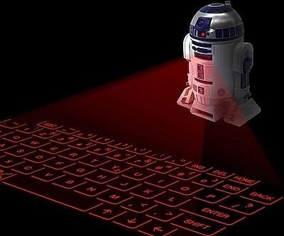 R2-D2 Keyboard Projector