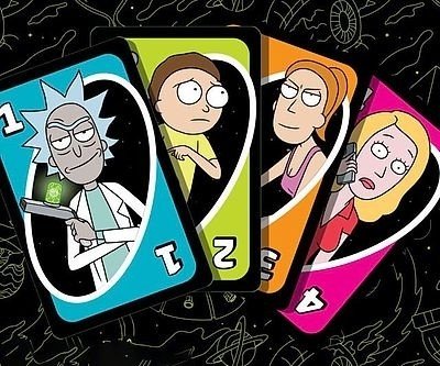Rick And Morty Uno