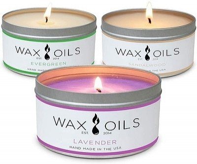 Scented Aromatherapy Stress Relief Candles