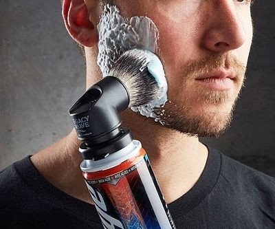 Shaving Cream Can Brush Ad...