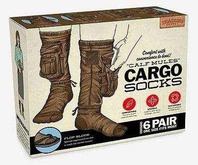 Tactical Cargo Socks Prank Gift Box