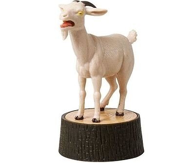 The Screaming Goat Figurine