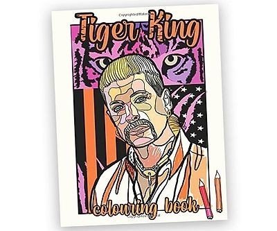 Tiger King Coloring Book